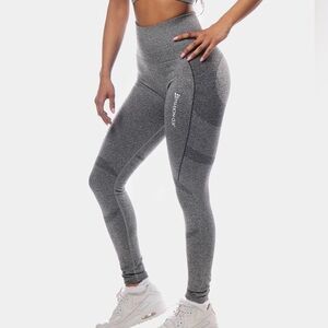 Jed North Gray Seamless High-Waisted Leggings